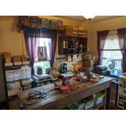 How to Squeeze a 400 Square Foot Shop into a 120 Square Foot Spare Room in the Middle of a Pandemic... How to Squeeze a 400 Square Foot Shop into a 120 Square Foot Spare Room in the Middle of a Pandemic...