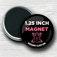 Custom 1.25 Inch Round Magnets