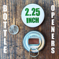 Custom 2.25 Inch Bottle Opener Keychains
