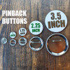 Pisces Symbol Button - Portland Button Works