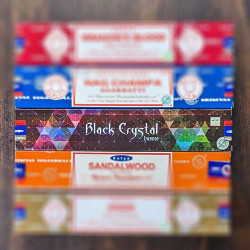 Black Crystal Satya Incense 