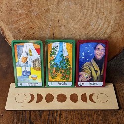 Phases of the Moon Tarot Card Stand