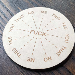 Fuck Everything Pendulum Board