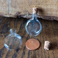 Small Glass Flask
