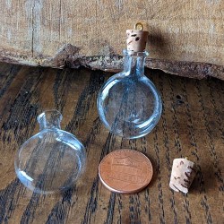 Small Glass Flask