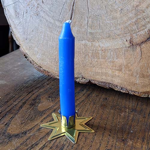 Chime Candle Holder - Gold Star