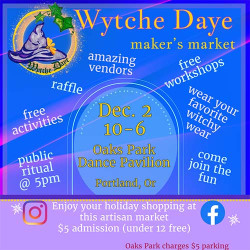 Wytche Daye December 2nd! Wytche Daye December 2nd!