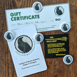 A PBW Witch Shop Gift Certificate A PBW Witch Shop Gift Certificate