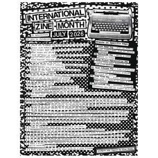 2026 July is International Zine Month Poster! 2026 July is International Zine Month Poster!