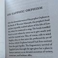 Sapphomanteion, a lesbian oracle Sapphomanteion, a lesbian oracle