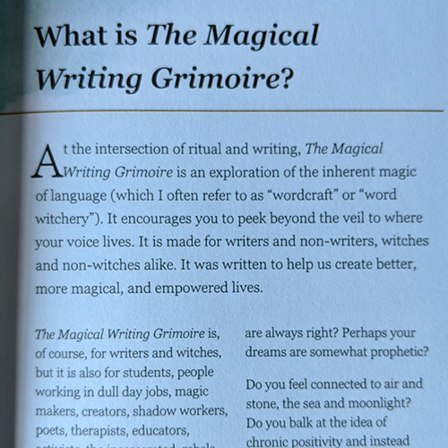 Magical Writing Grimoire: Use the Word as Your Wand for Magic, Manifestation & Ritual 