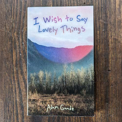 I Wish to Say Lovely Things