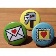 Postal Love Set of 3