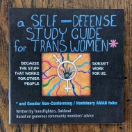 A Self Defense Study Guide for Trans Women and Gender Non-Conforming / Nonbinary AMAB Folks