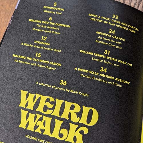 Weird Walk #1