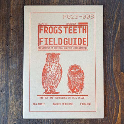 Frogs Teeth Field Guide Issue 3