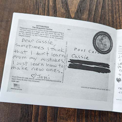 Shouting At Seagulls - A postcard zine Shouting At Seagulls - A postcard zine