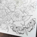 Goth Garden Adult Coloring Book Goth Garden Adult Coloring Book