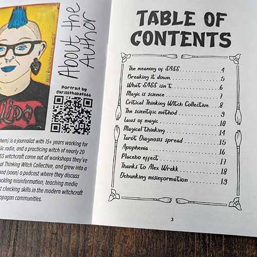 SASS Witchcraft Zine Issue 1