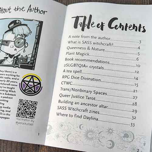 SASS Witchcraft Zine Issue 4 SASS Witchcraft Zine Issue 4