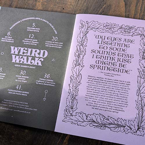 Weird Walk Zine Issue Eight