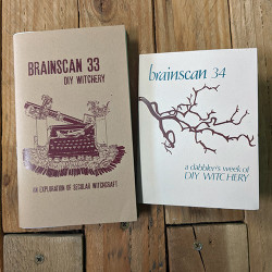 Brainscan #33 and Brainscan #34 TWO ZINE SET Brainscan #33 and Brainscan #34 TWO ZINE SET