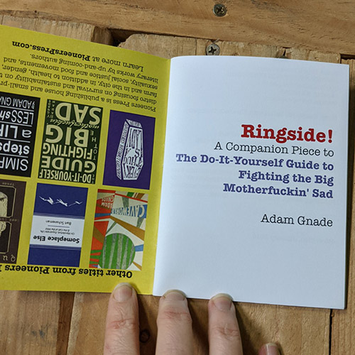 Ringside! A Companion Piece to The Do-It-Yourself Guide to Fighting the Big Motherfuckin\' Sad
