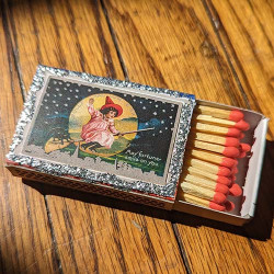 Vintage Witch and Halloween Themed Matches Vintage Witch and Halloween Themed Matches