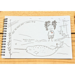 Doris Planner: Look to the Sea & Sky a weekly planner for any year