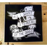 ALL THE DOGS Sticker