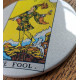 The Fool Tarot Magnet or Hand Mirror