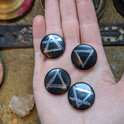 4 Button Set of Element Symbols in buttons or magnets 4 Button Set of Element Symbols in buttons or magnets