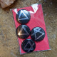 4 Button Set of Element Symbols in buttons or magnets