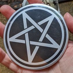 Pentacle Magnet or Hand Mirror
